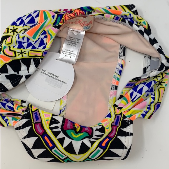 Mara Hoffman Cosmic Fountain Ruched Bikini Bottom - Picture 11 of 11